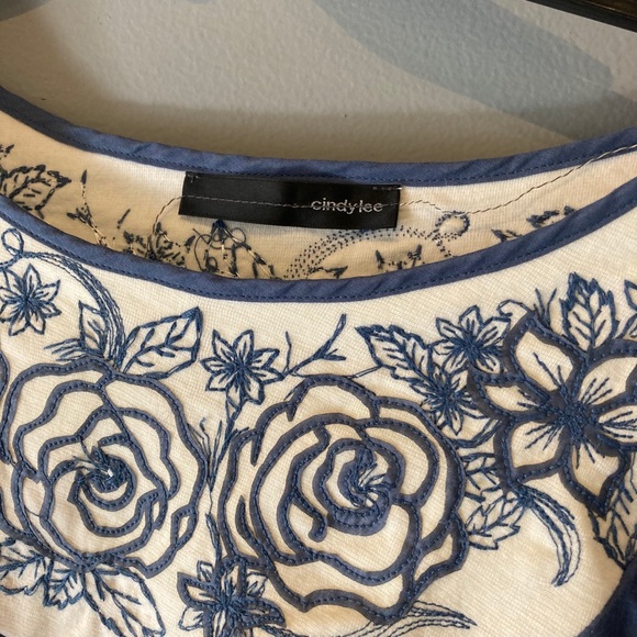 Cindy Lee cotton and silk baby doll dress - Picture 3 of 5